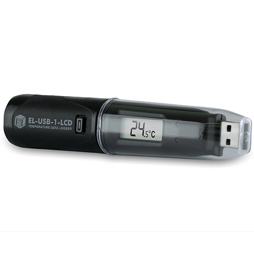 Temperature Data Logger with USB Interface and LCD Display